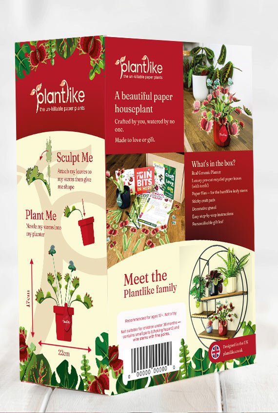 Plantlike retail packaging