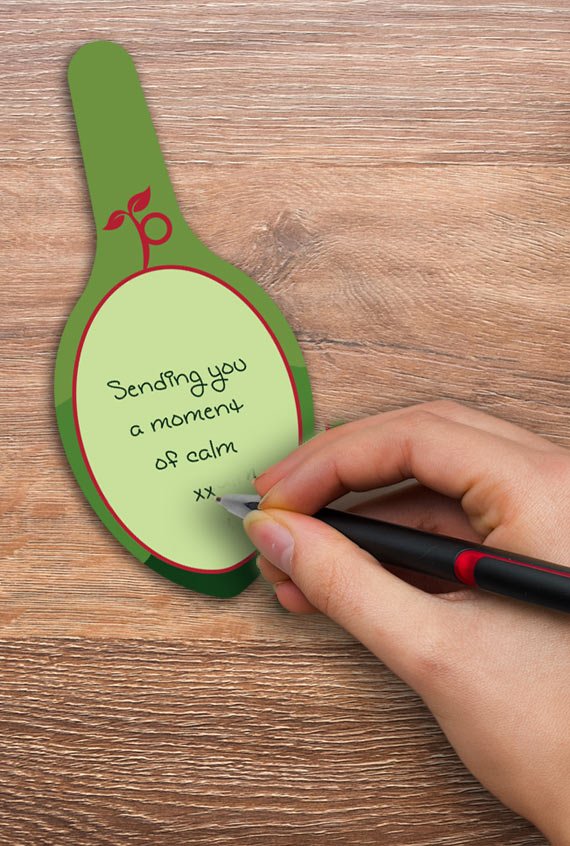 Add a gift note and insert it as a leaf in your Plantlike
